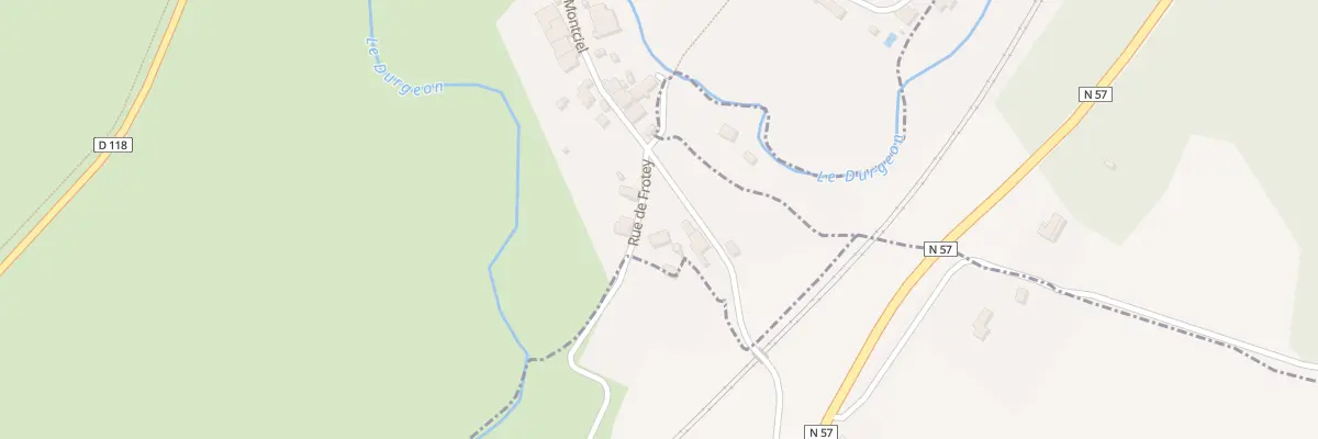 Plan du 16 Rue du Montciel à Coulevon