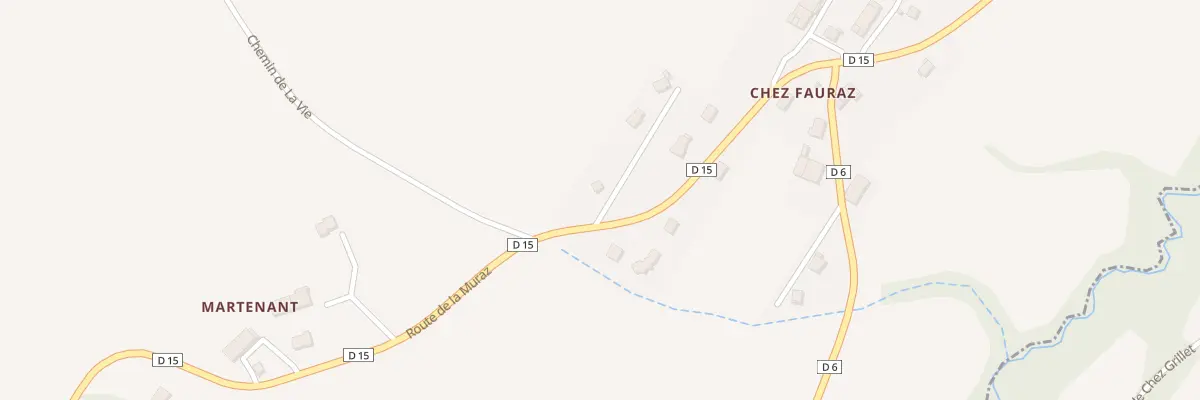Plan du 2537 Rte de la Muraz au Sappey