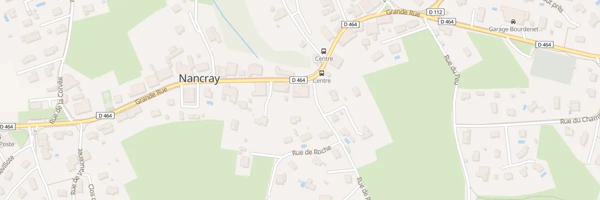Plan du 36 Grande Rue à Nancray