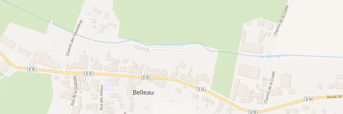 Plan du 27 Rue de la Madeleine à Belleau