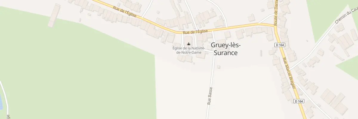 Plan du 21 Rue de l’Eglise à Gruey-lès-Surance