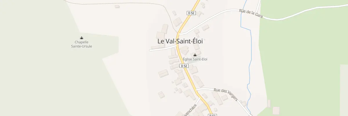 Plan du 20 Grande Rue au Val-Saint-Éloi