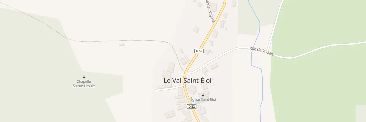 Plan du 5028 Le Village au Val-Saint-Éloi