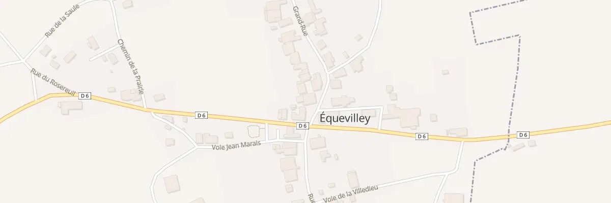 Plan du 3 Gr Grande Rue à Équevilley