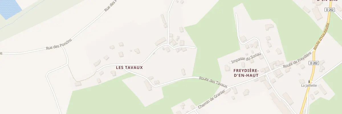 Plan du 28 Imp de la Crouze à Châteauneuf