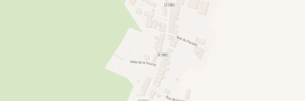 Plan du 40 Rue de Bénicourt à Clémery