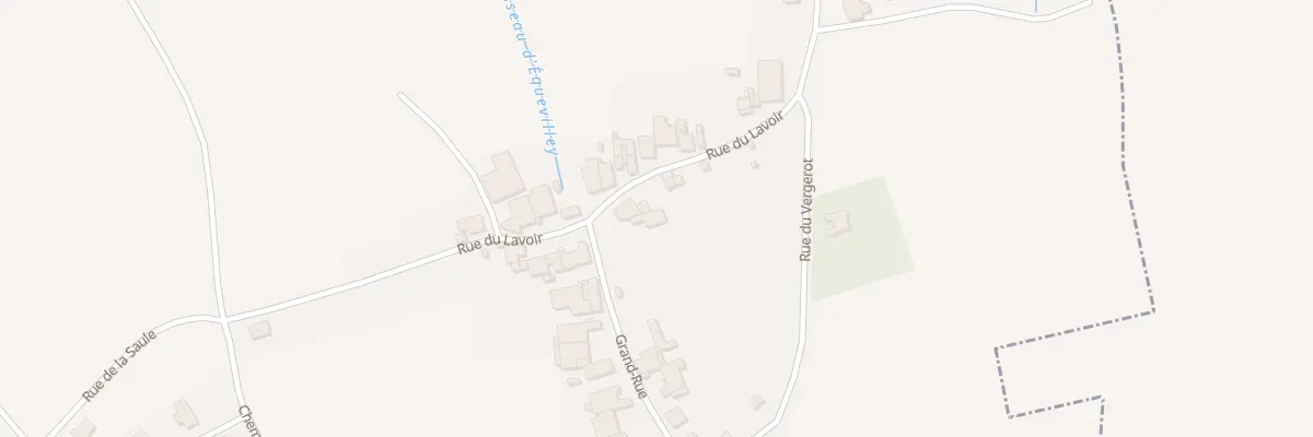 Plan du 10 Gr Grande Rue à Équevilley