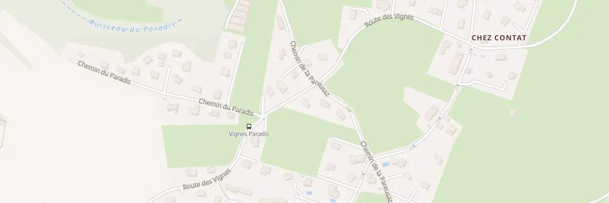 Plan du 1371 Rte des Vignes à Villaz