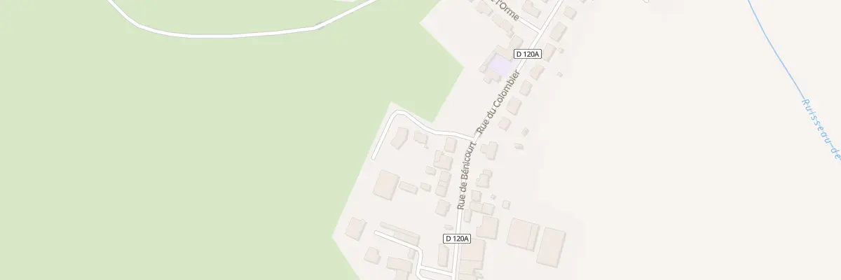 Plan du 3 Rue de l’Enclos à Clémery