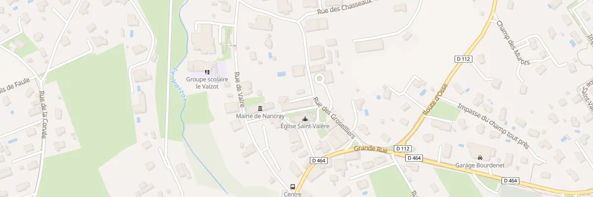 Plan du 5 Rue des Groseilliers à Nancray