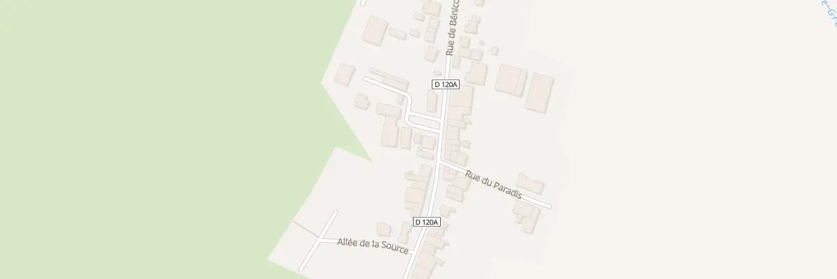 Plan du 24B Rue de Bénicourt à Clémery