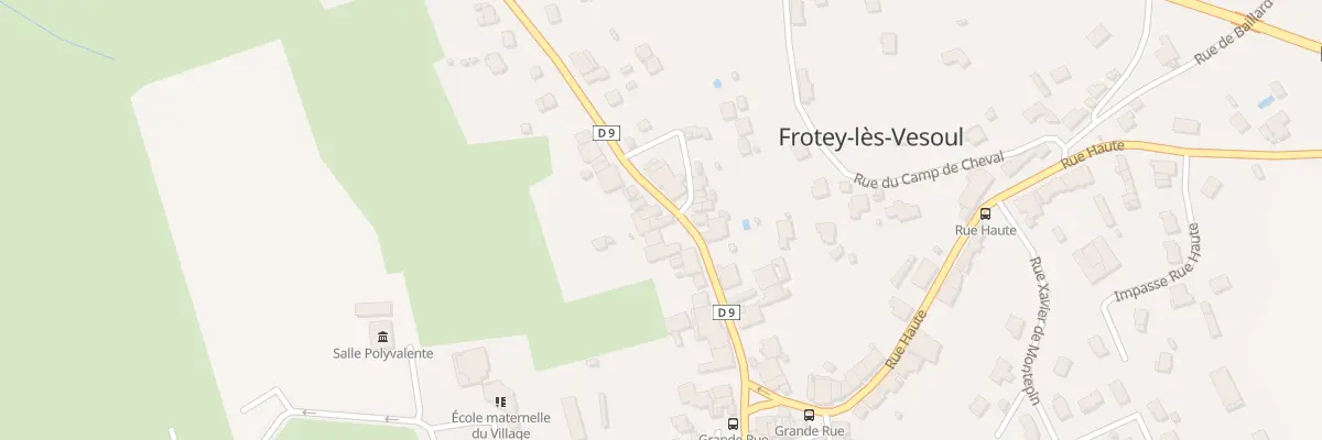 Plan du 18 Grande Rue à Frotey-lès-Vesoul