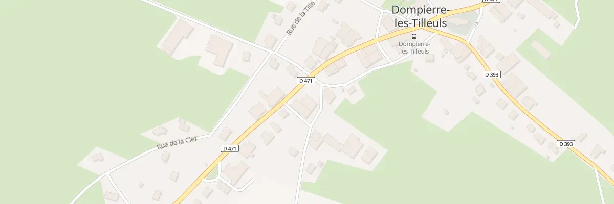 Plan du 2 Rue de la Tourbière à Dompierre-les-Tilleuls