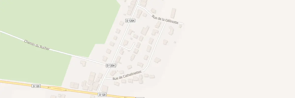 Plan du 9 Rue de Cathelinettes à Clémery