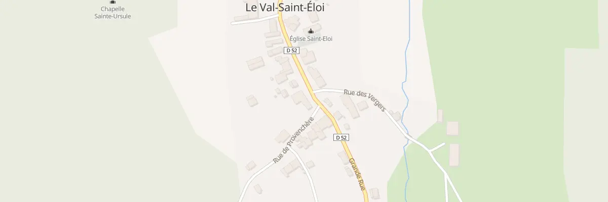 Plan du 34 Grande Rue au Val-Saint-Éloi