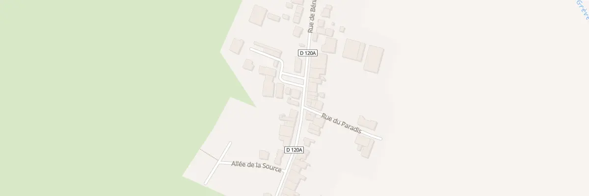 Plan du 26 Rue de Bénicourt à Clémery
