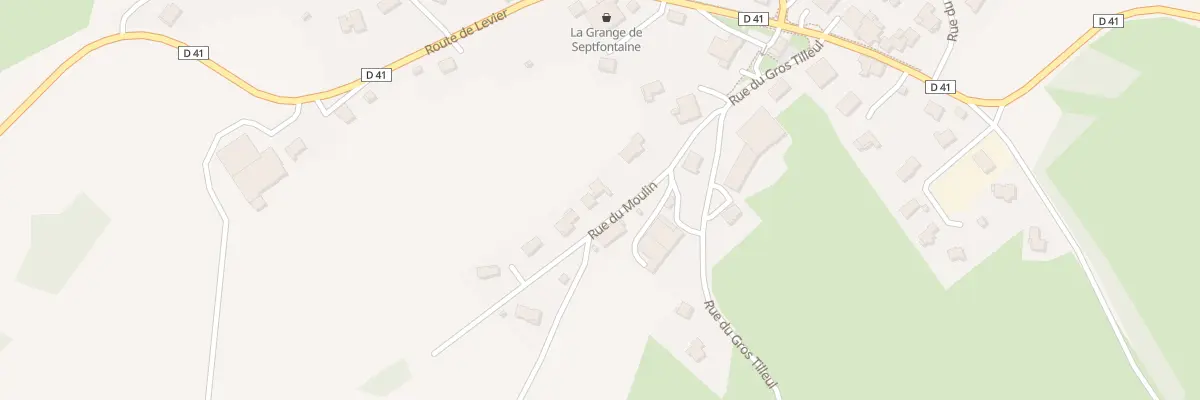 Plan du 6 Rue du Moulin à Septfontaines