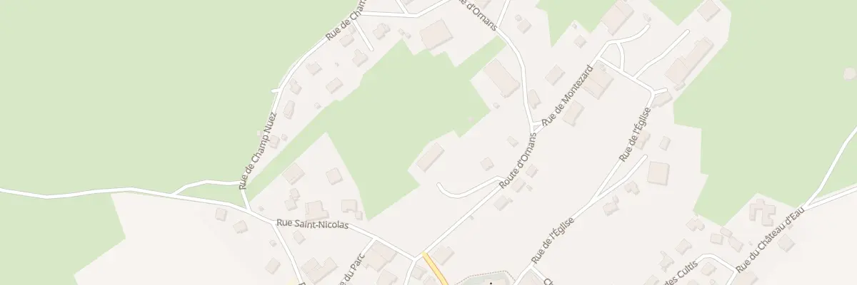Plan du 1 Rue Touillon à Septfontaines