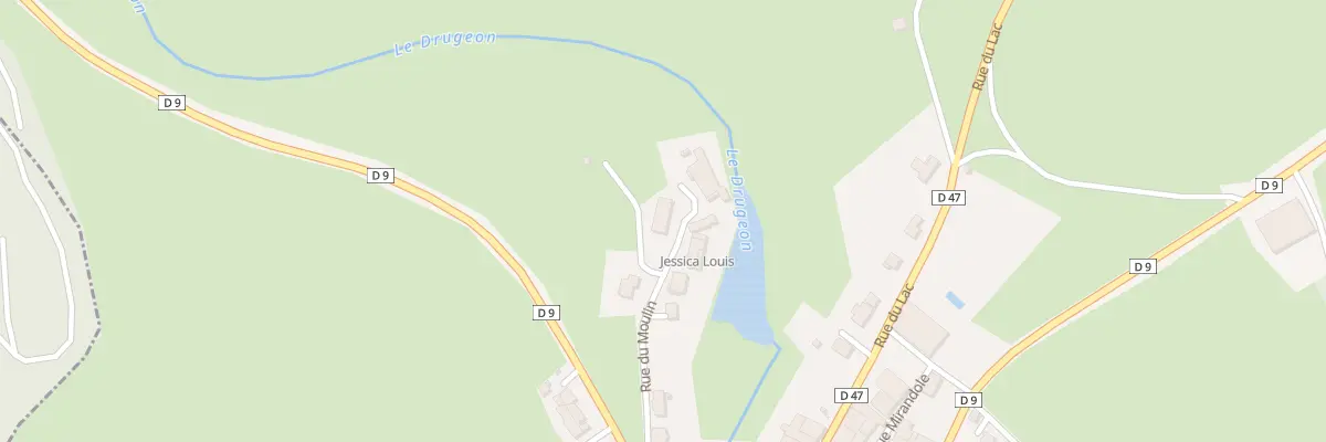Plan du 5 Rue du Moulin à Bonnevaux