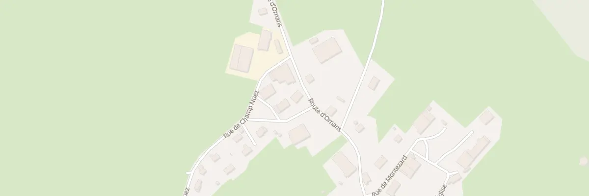 Plan du 15 Rte d’Ornans à Septfontaines