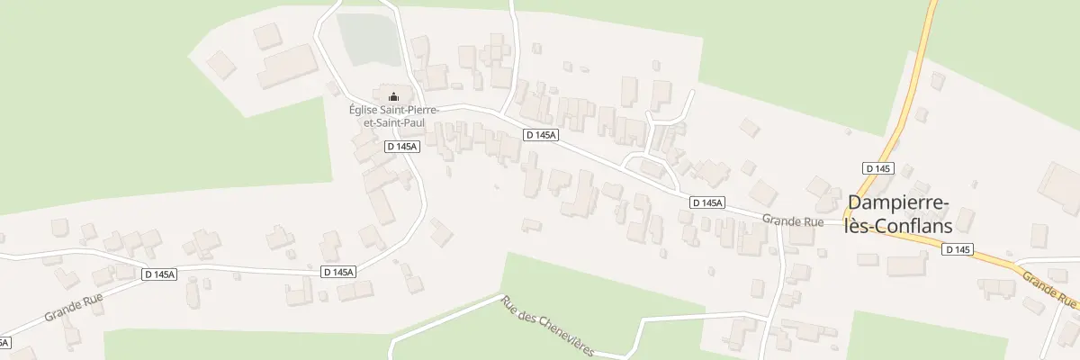 Plan du 41 Grande Rue à Dampierre-lès-Conflans
