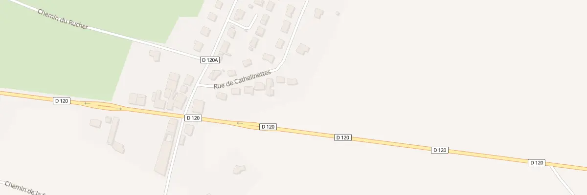 Plan du 18 Rue de Cathelinettes à Clémery