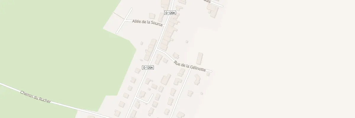 Plan du 1 Rue de la Gélinotte à Clémery