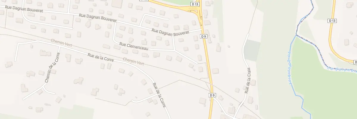 Plan du 4 Rue du Mal de Lattre à Quincey