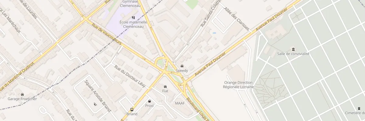 Plan du 4 Rue Ste Colette à Vandœuvre-lès-Nancy