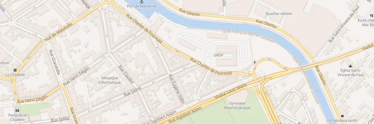 Plan du 71 Rue Sellier à Nancy