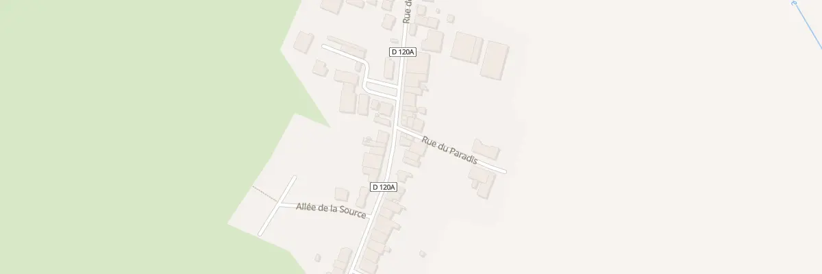Plan du 2 Rue du Paradis à Clémery