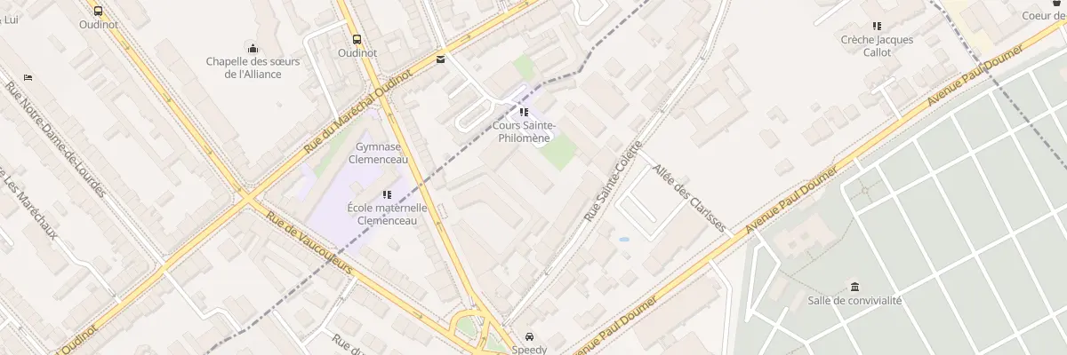 Plan du 15 Rue Sainte Colette à Vandœuvre-lès-Nancy