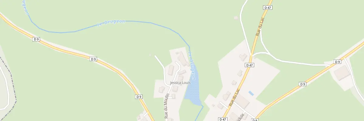 Plan du 14 Rue du Moulin à Bonnevaux