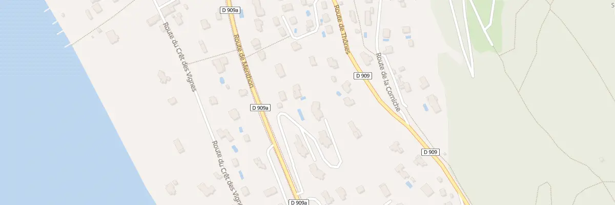 Plan du 32 Rte de Menthon à Veyrier-du-Lac