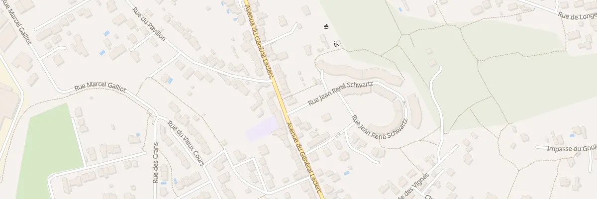 Plan du 40 Av du Gen Leclerc à Malzéville