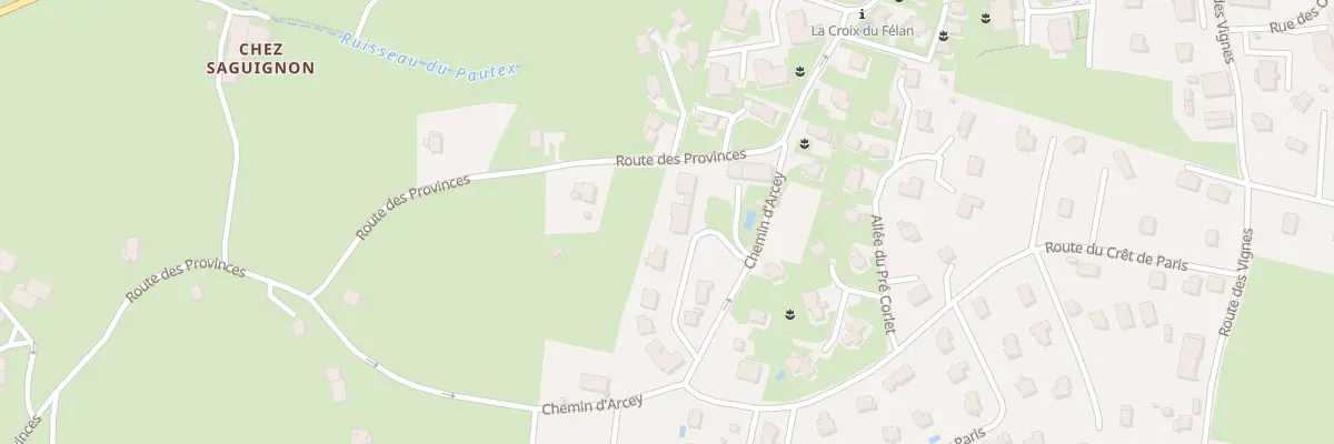 Plan du 50 All de la Nouvelle à Villaz