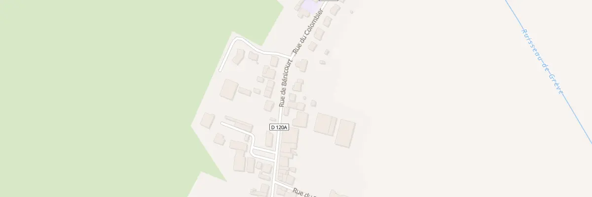 Plan du 9 Rue de Bénicourt à Clémery