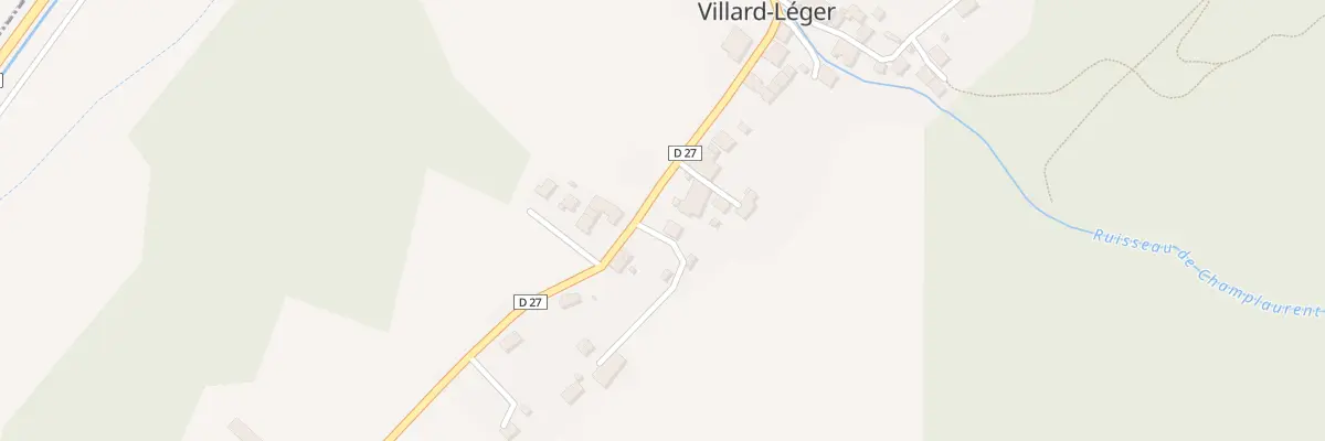 Plan du 35 Che de la Grand’raie à Villard-Léger