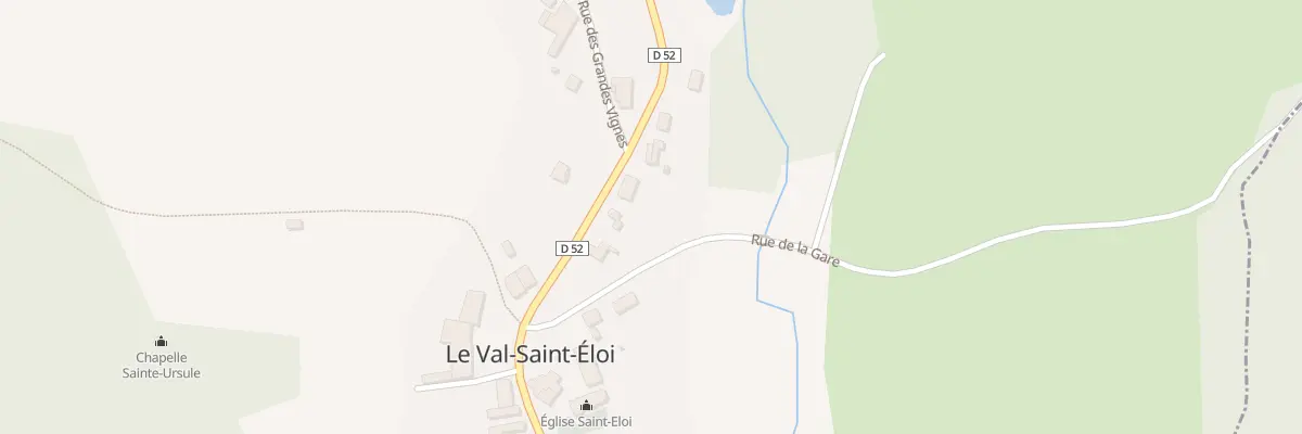 Plan du 9 Grande Rue au Val-Saint-Éloi