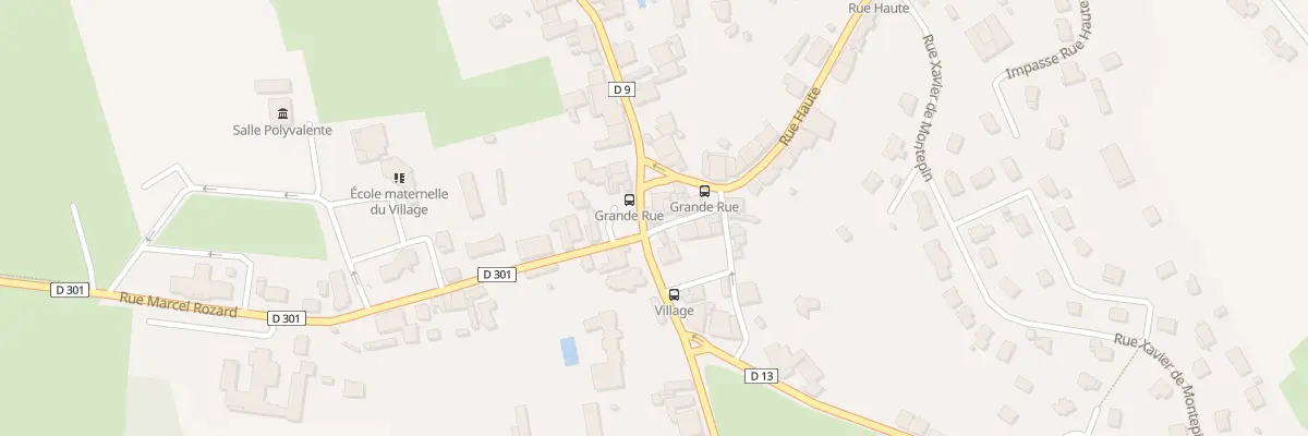 Plan du 33 Gr Grande Rue à Frotey-lès-Vesoul