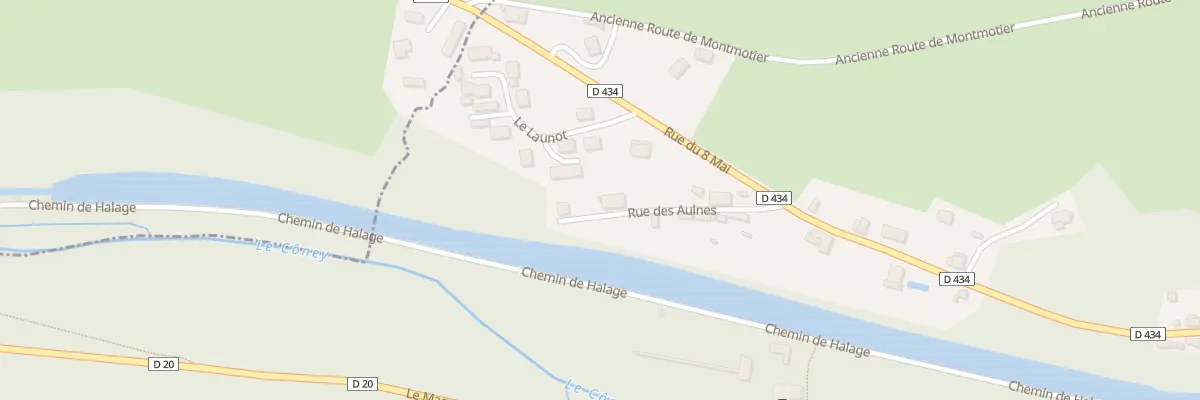 Plan du 6 Rue des Aulnes à Fontenoy-le-Château