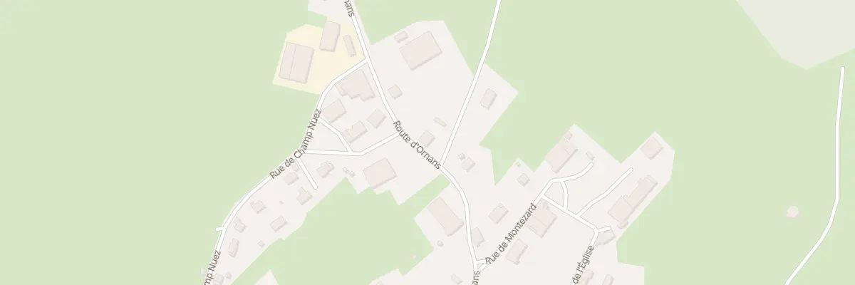 Plan du 26 Rte d’Ornans à Septfontaines