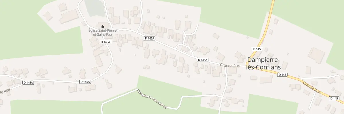 Plan du 35 Grande Rue à Dampierre-lès-Conflans