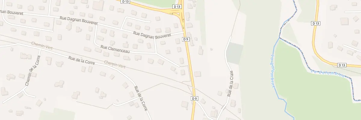 Plan du 5 Rue du Mal de Lattre à Quincey