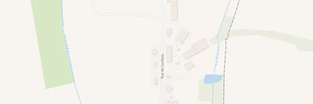 Plan du 7 Rue de Conflans à Équevilley