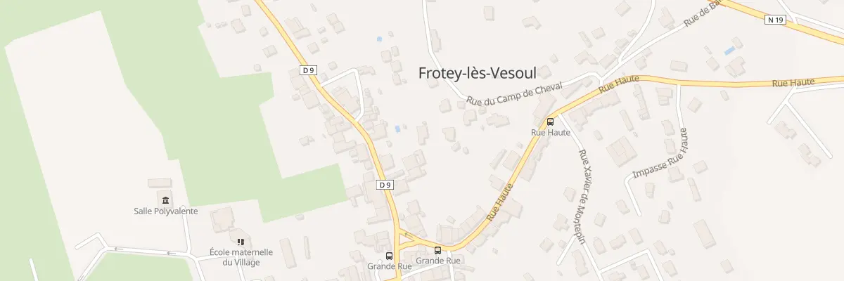 Plan du 3 Rue du Camp de Cheval à Frotey-lès-Vesoul