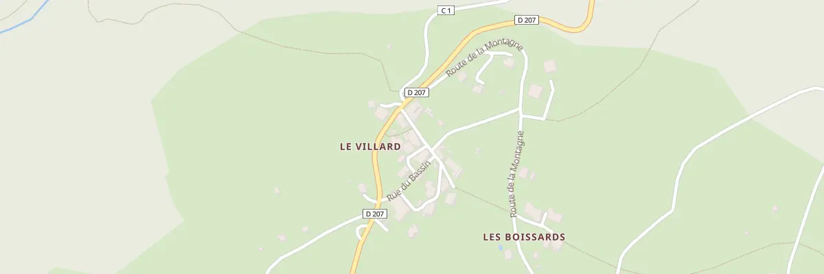 Plan du 30 Pas de l’Alambic à La Table