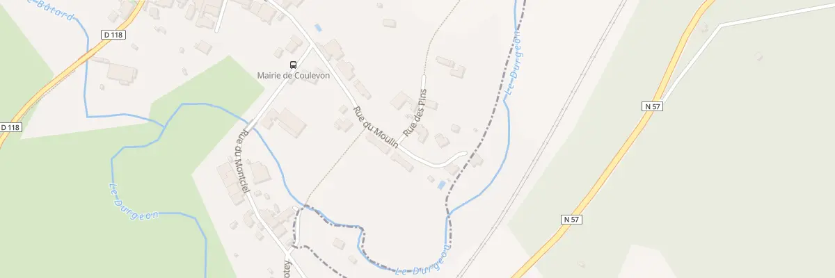 Plan du 5089 Rue des Pins à Coulevon