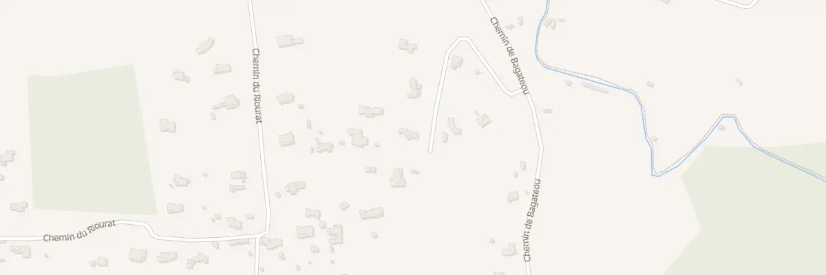Plan du 349 Che de Bagateou à Carcès