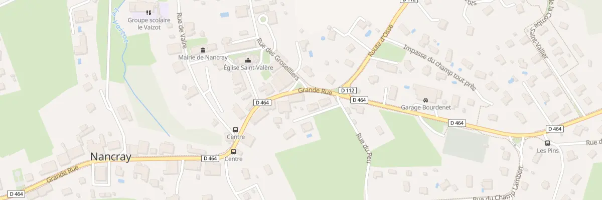 Plan du 46 Gr Grande Rue à Nancray